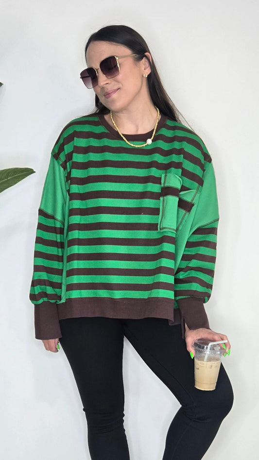 Jovie Colorblock Pullover