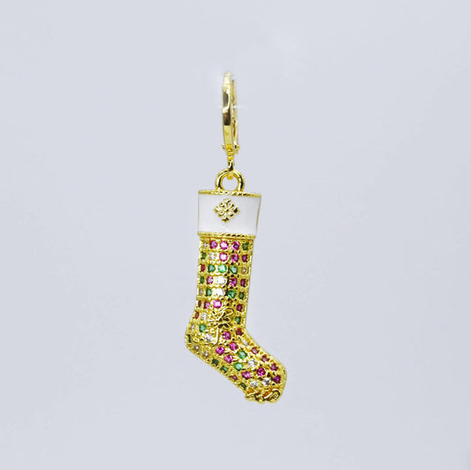 Christmas Gold Stocking