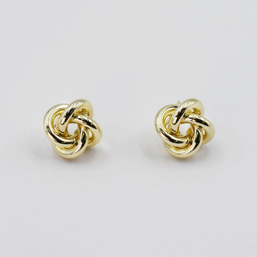 Knot Gold Earrings