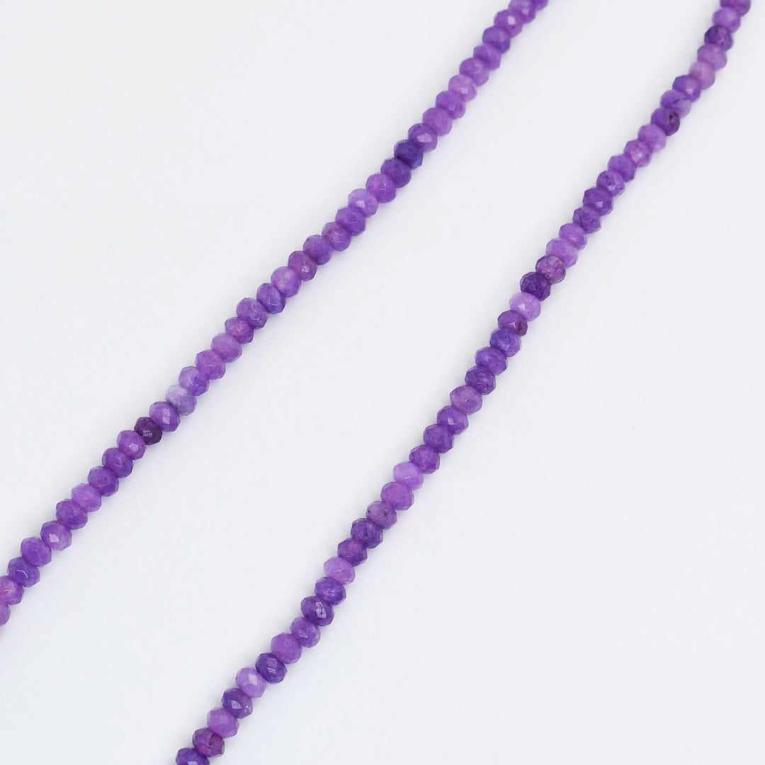 Grape Dainty Gemstone Necklace