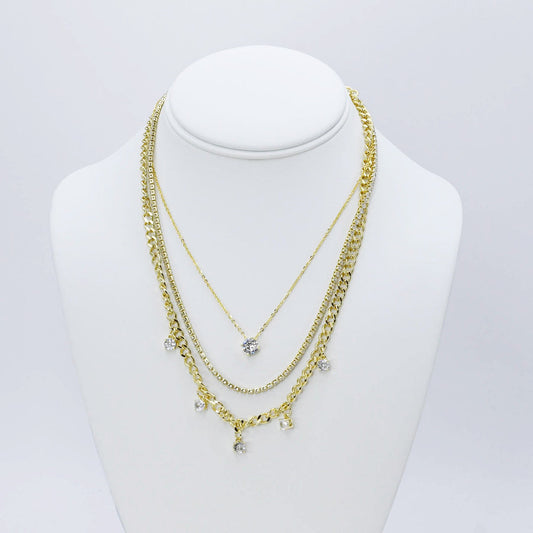 Harmony Gold Layer Necklace