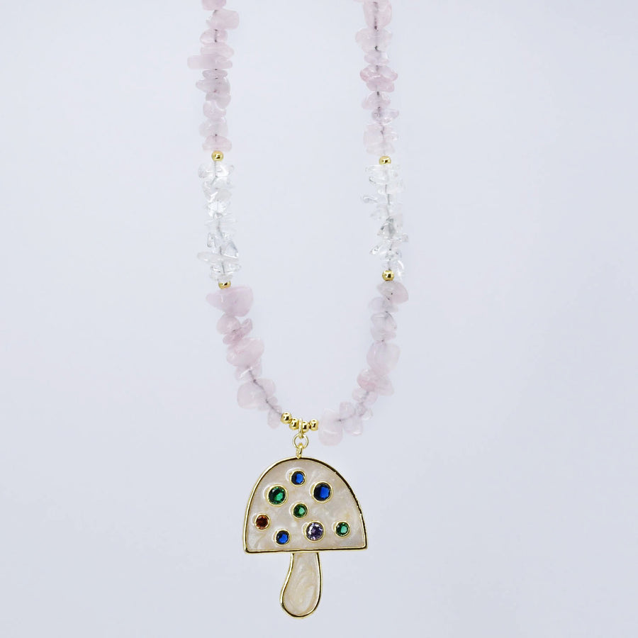 Wonderland Mushroom Necklace