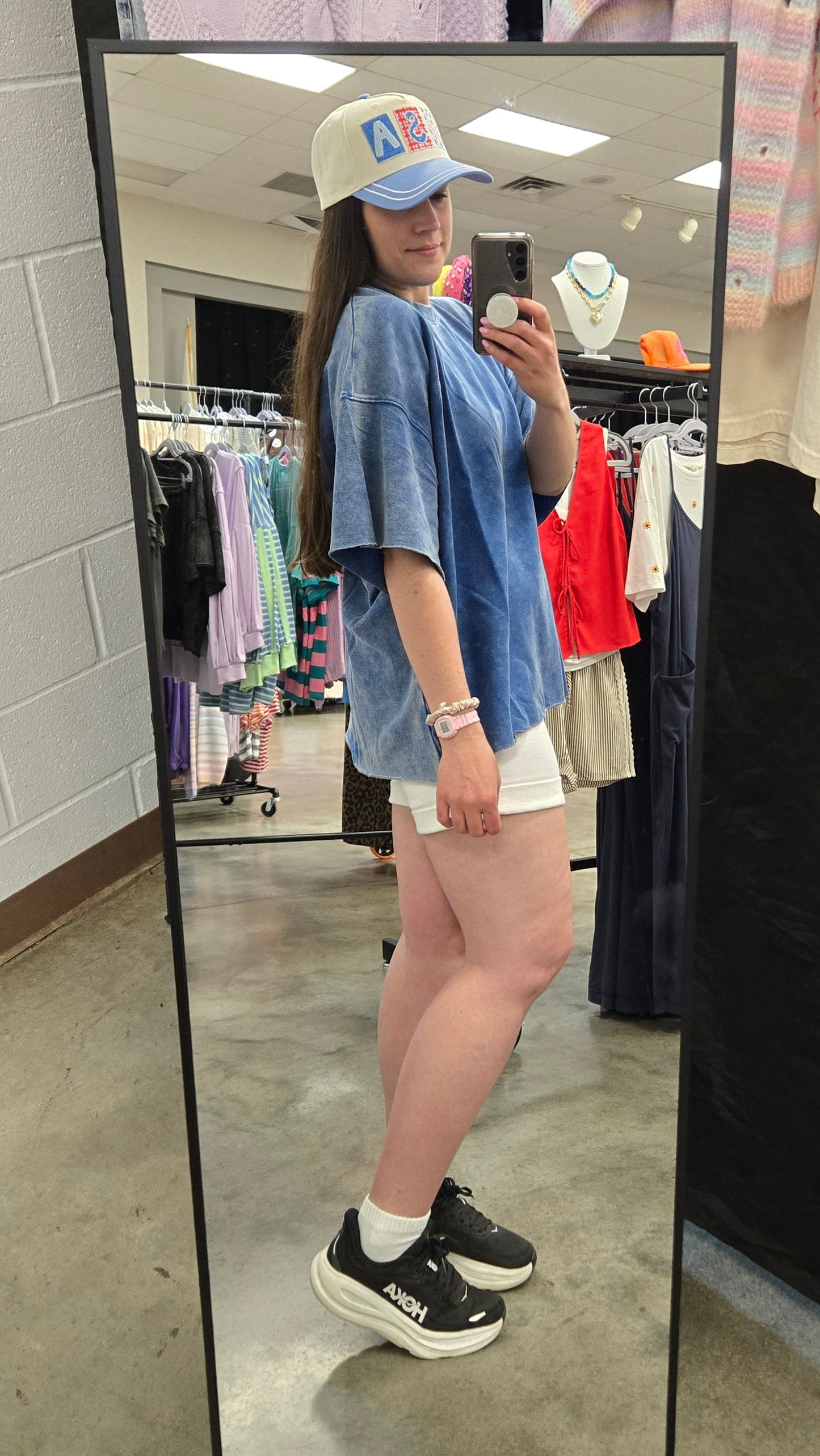 Dakota Blue Oversize Tee