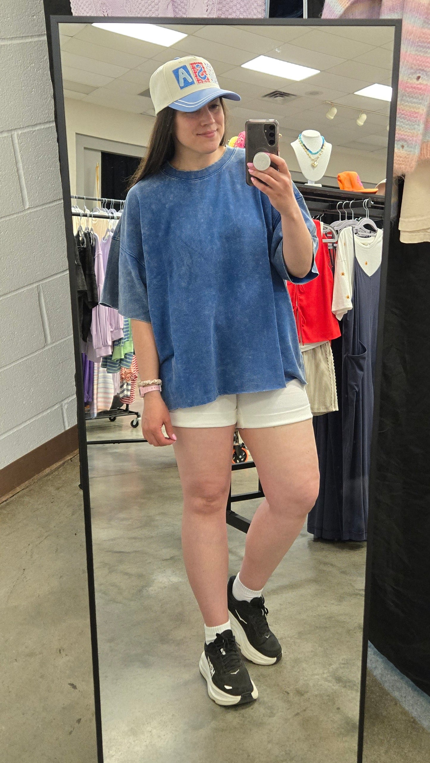 Dakota Blue Oversize Tee