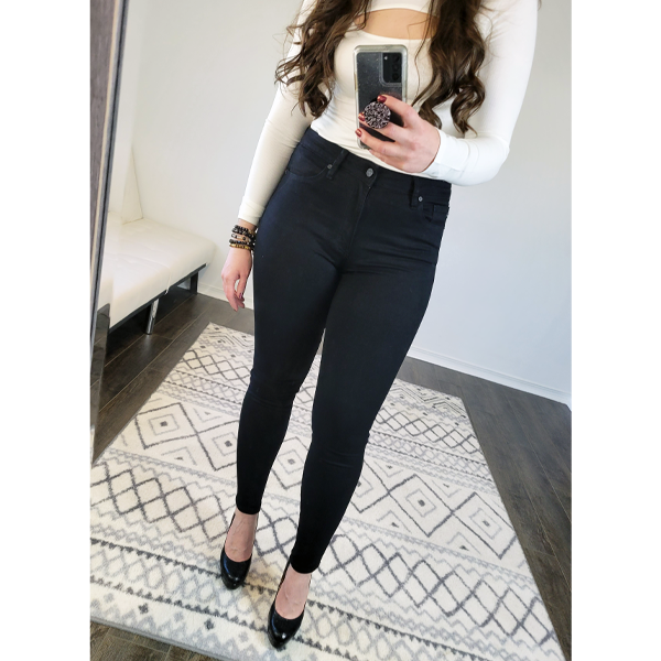 KanCan Abby Black High Rise Super Skinny Jeans